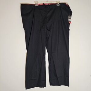 Dickies Scrub Pants Unisex 2XL Black Short Every Day Signature Drawstring Nurse